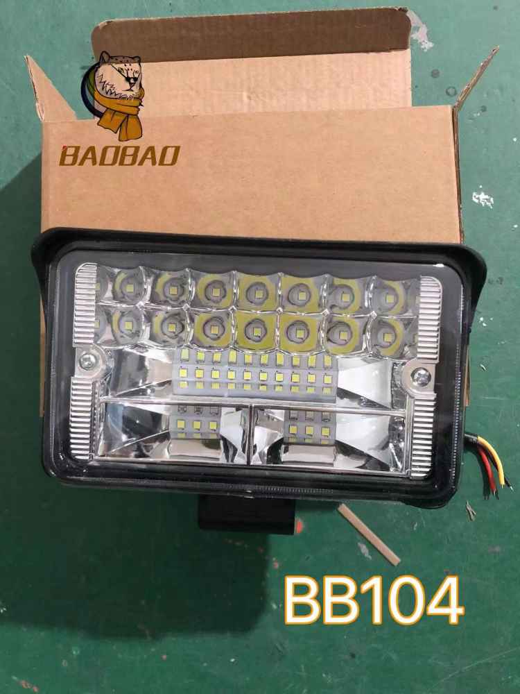 Faro 4 pulgadas en aluminio altas y bajas