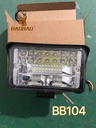 Faro 4 pulgadas en aluminio altas y bajas