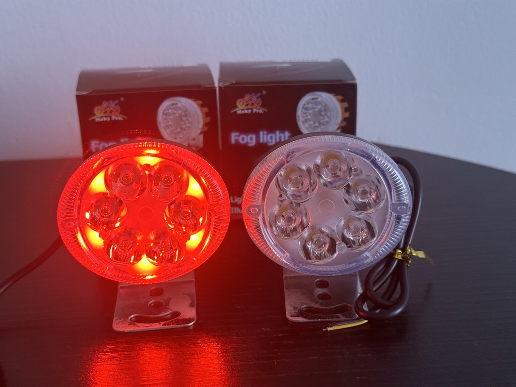 REF 098 redonda 9 led rgb