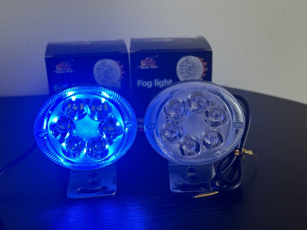 REF 098 redonda 9 led rgb