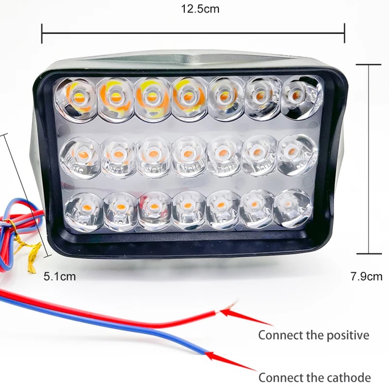 REF bb459 exploradora 21 led dual color