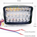 REF bb459 exploradora 21 led dual color