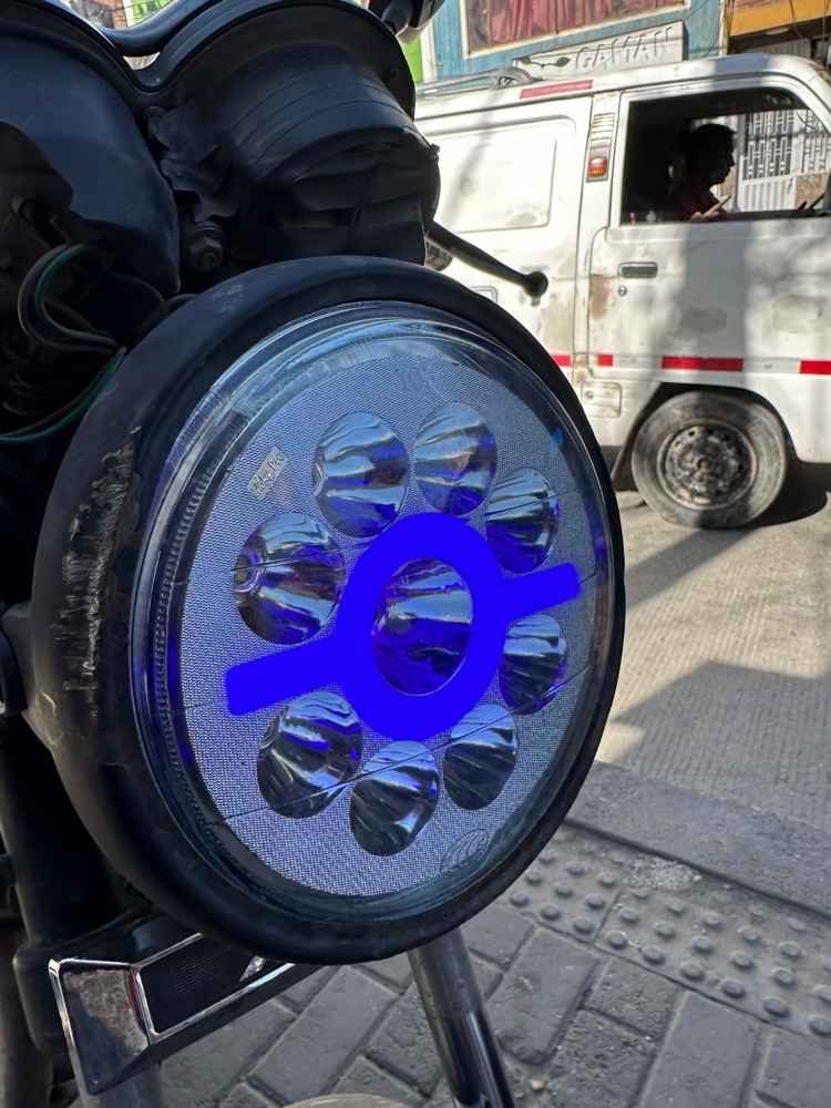 Faro moto AKT 6.3 pulgadas