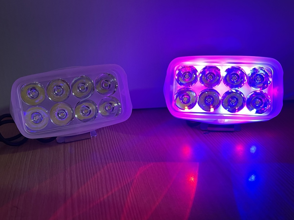 REF h098b 8 led rgb
